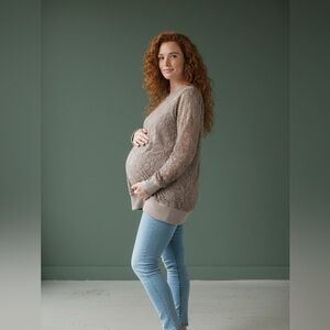Three Seasons Maternity Lace Tunic
